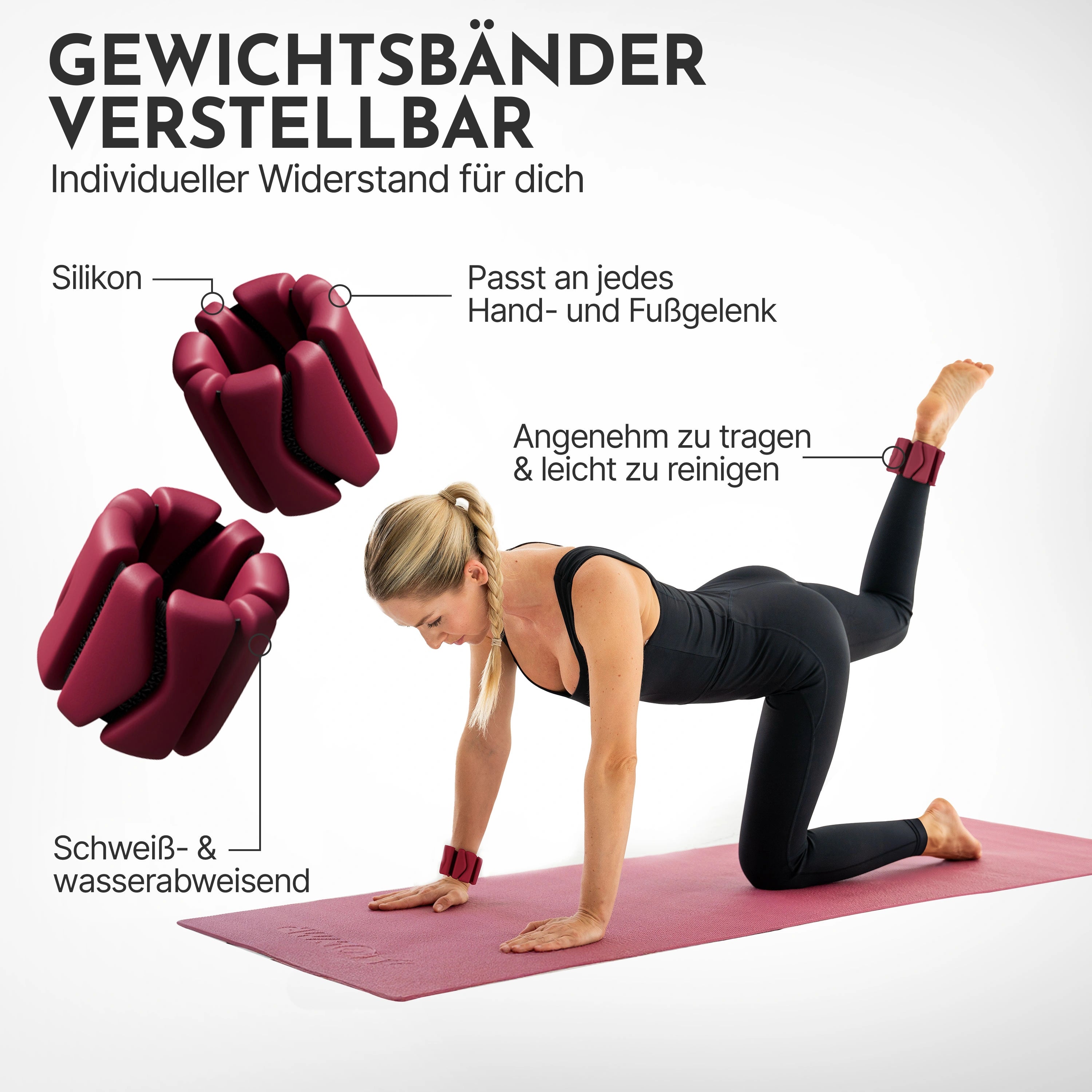 Pilates Komplett-Set Premium -  mit Geschenkbox