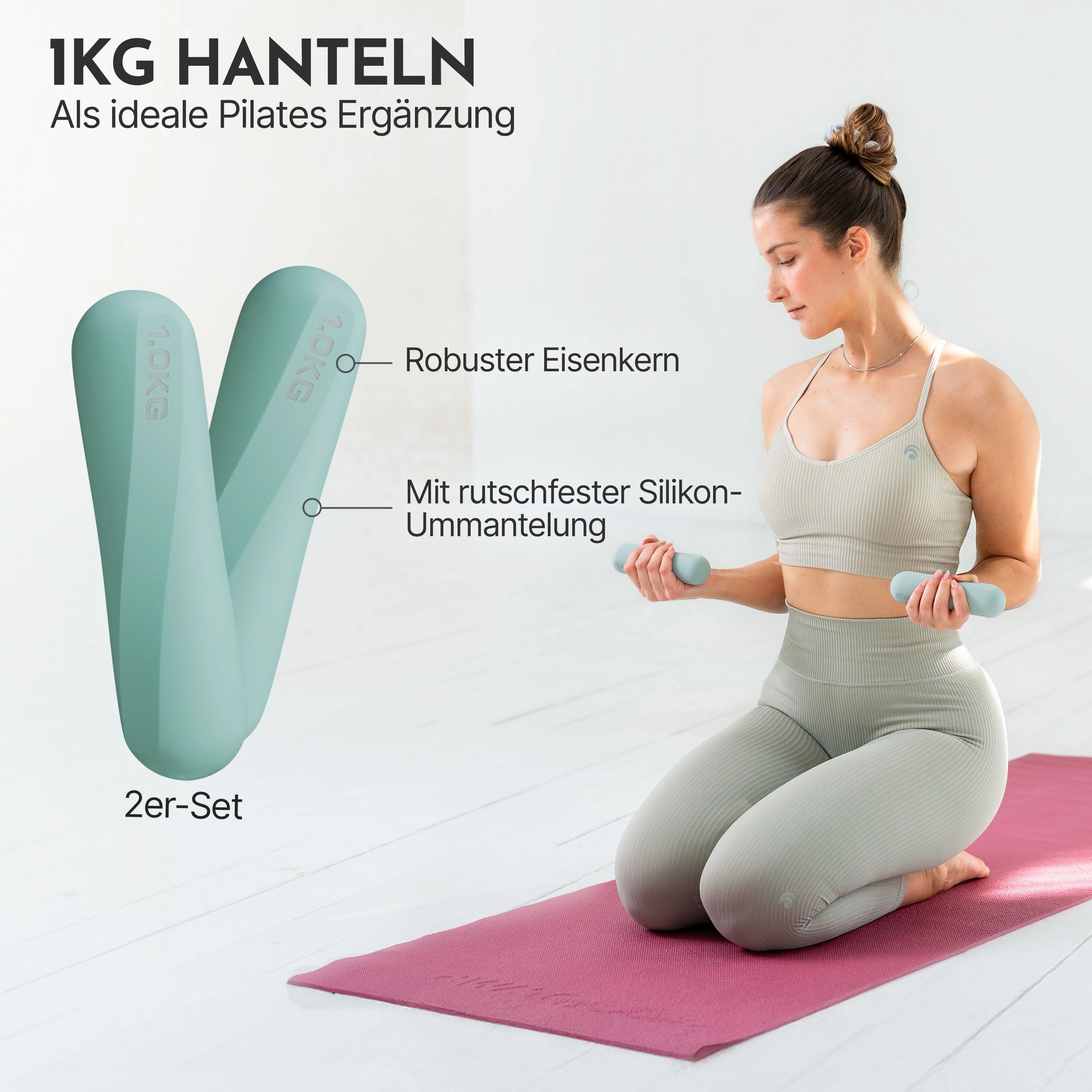 Pilates Komplett-Set Premium -  mit Geschenkbox