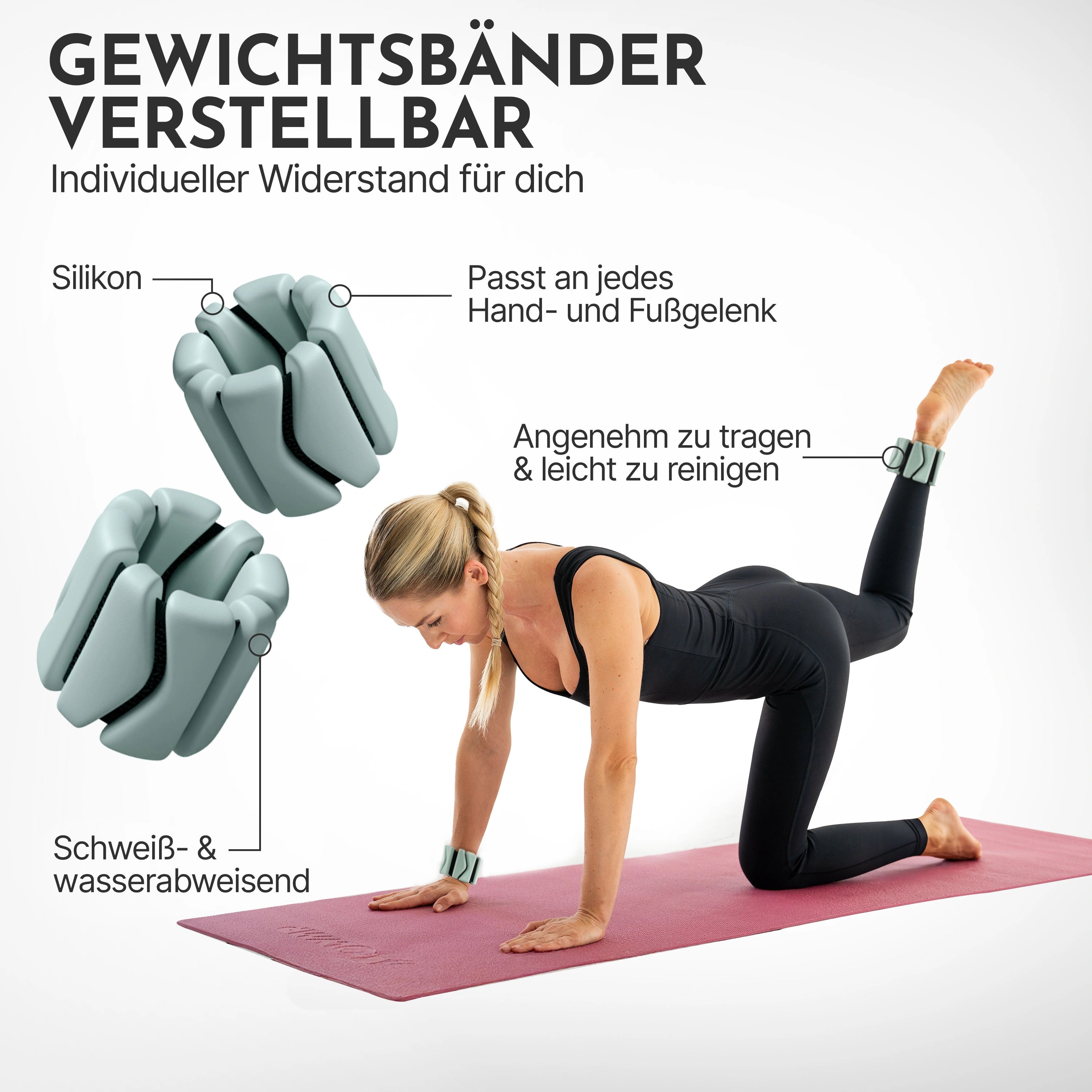 Pilates Komplett-Set Premium -  mit Geschenkbox
