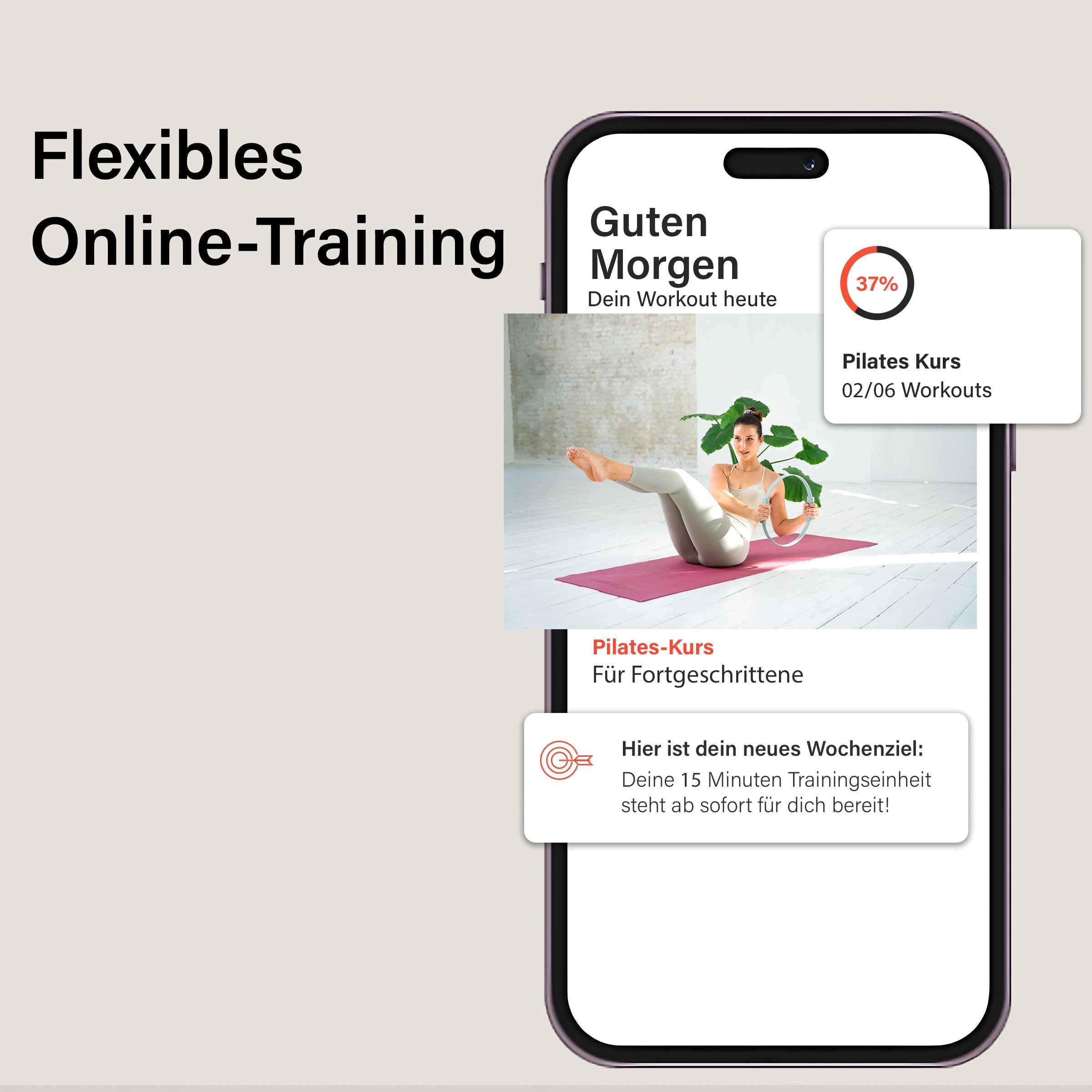 Pilates Komplett-Set Premium -  mit Geschenkbox