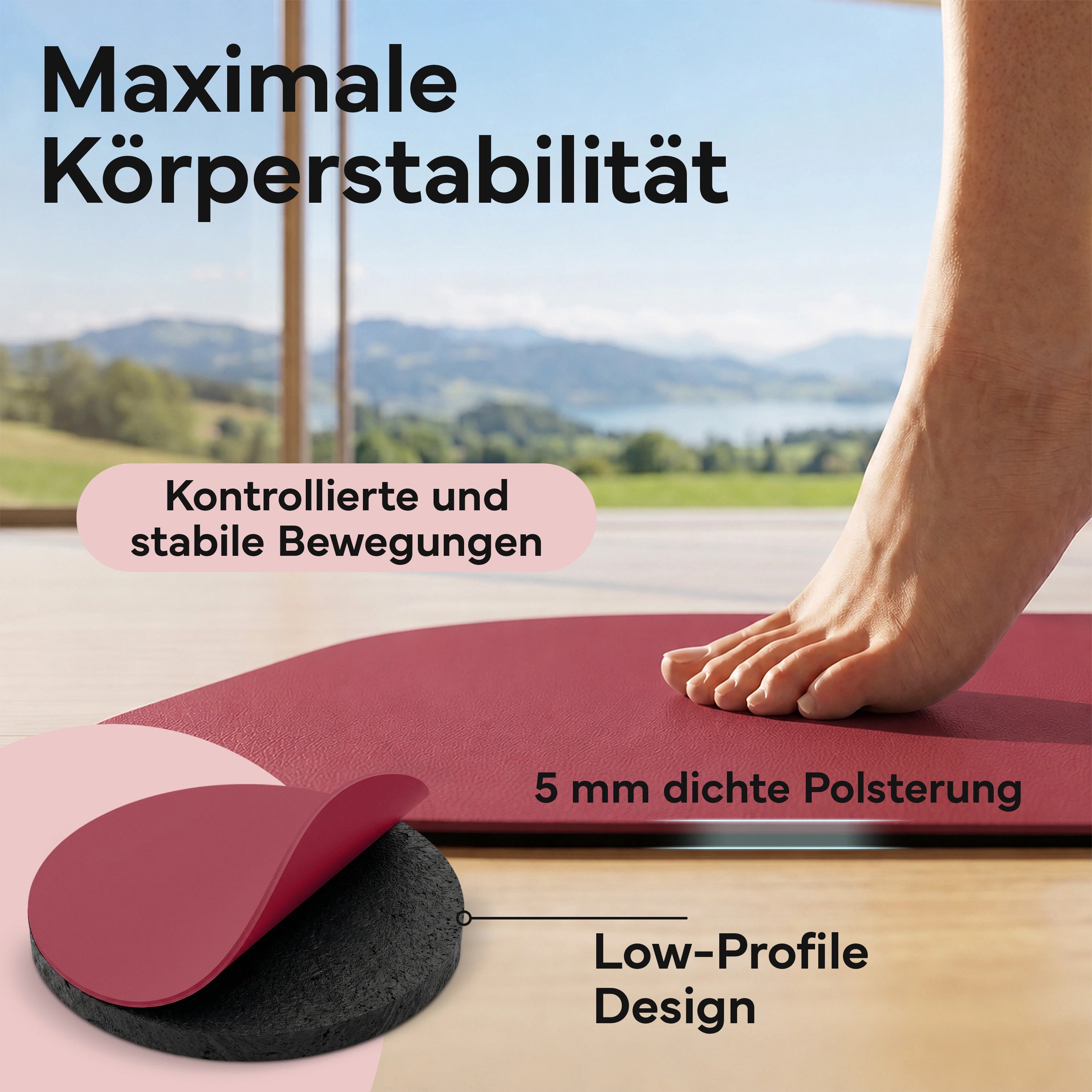 Pilates & Yoga Matte Premium