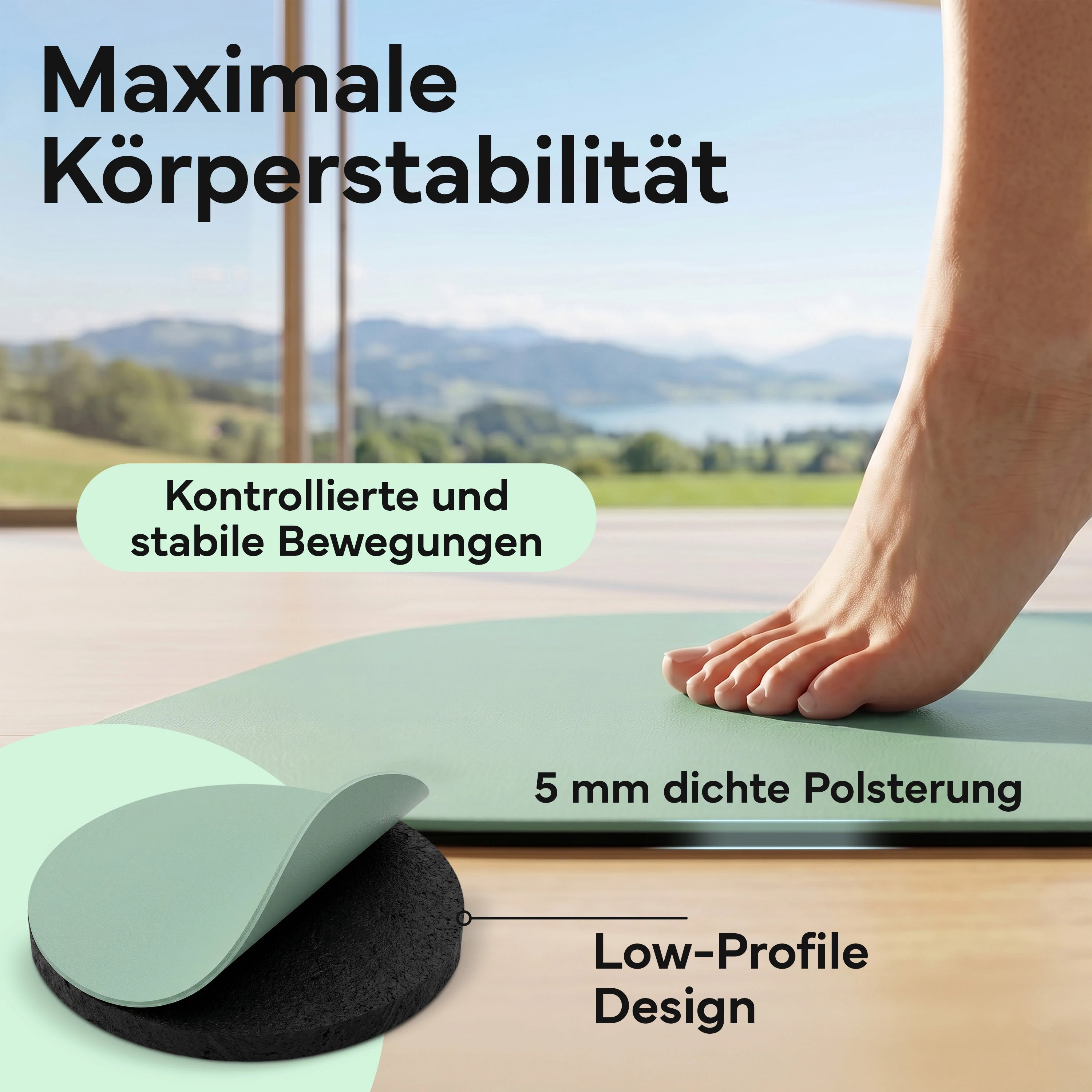 Pilates & Yoga Matte Premium