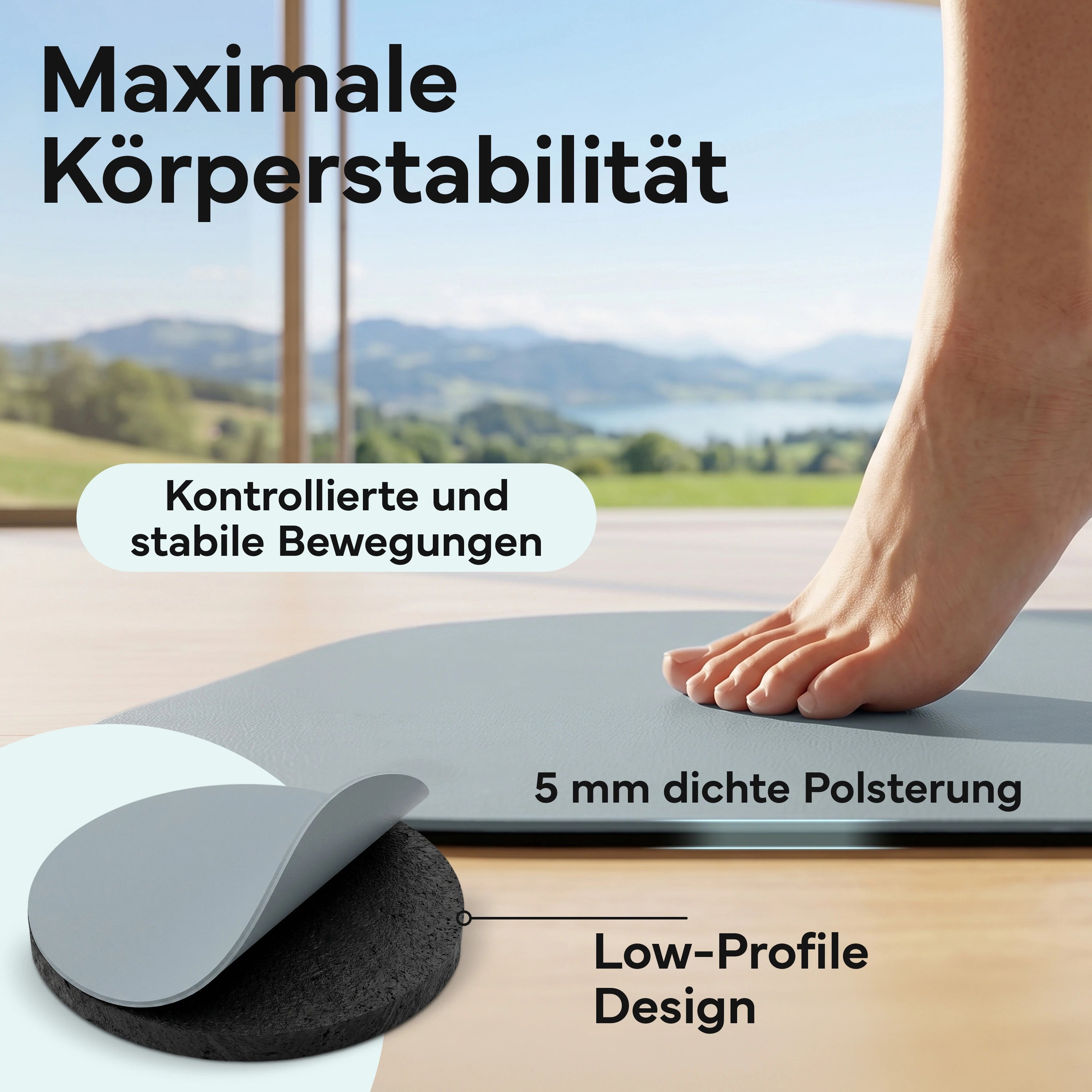 Pilates & Yoga Matte Premium