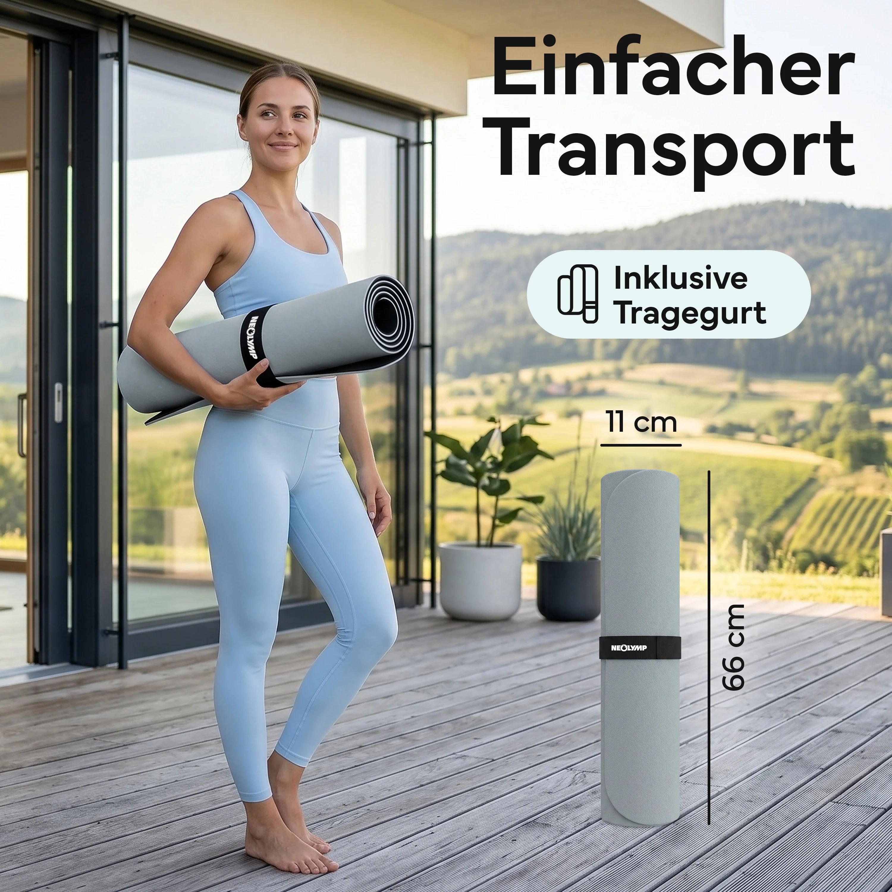 Pilates & Yoga Matte Premium