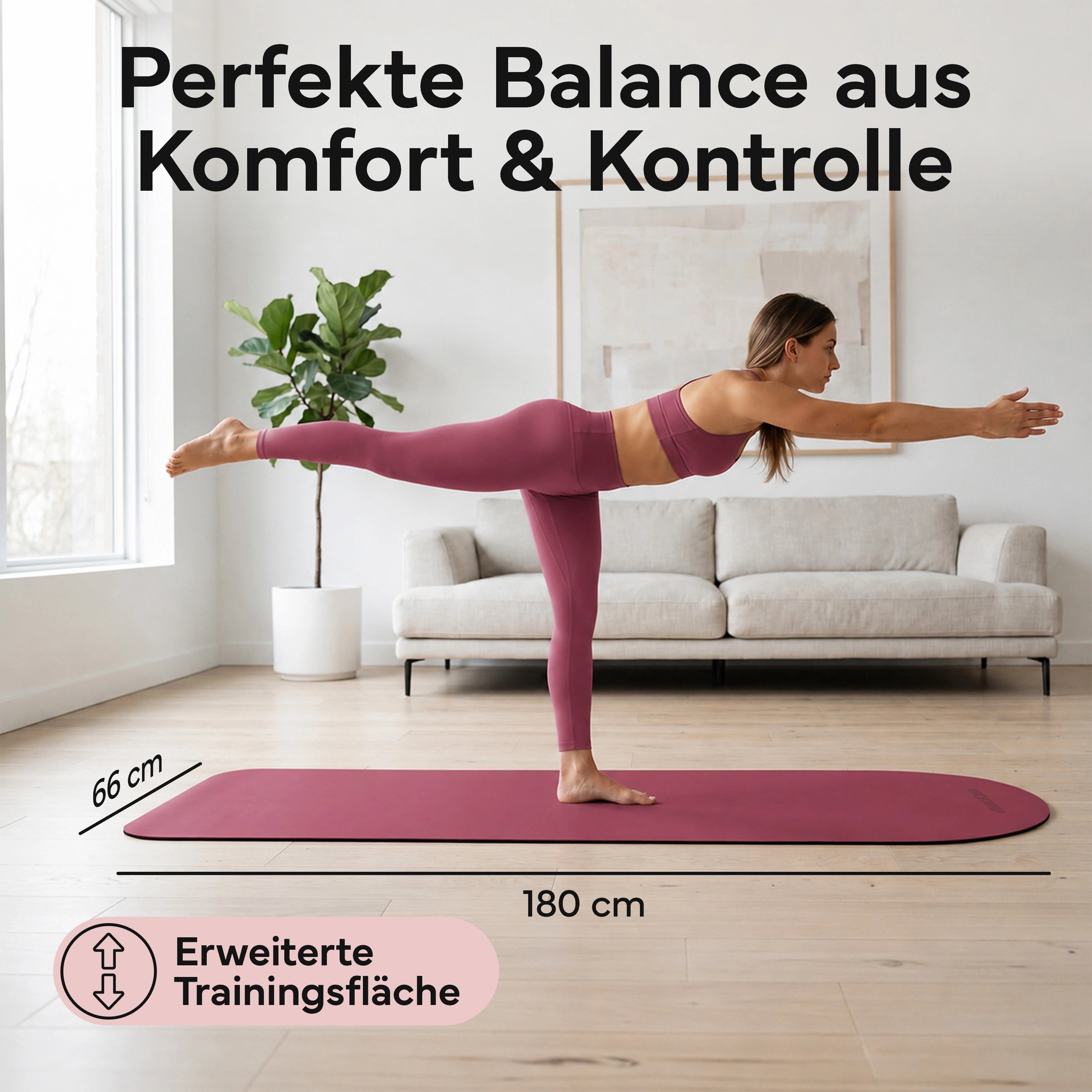 Pilates & Yoga Matte Premium