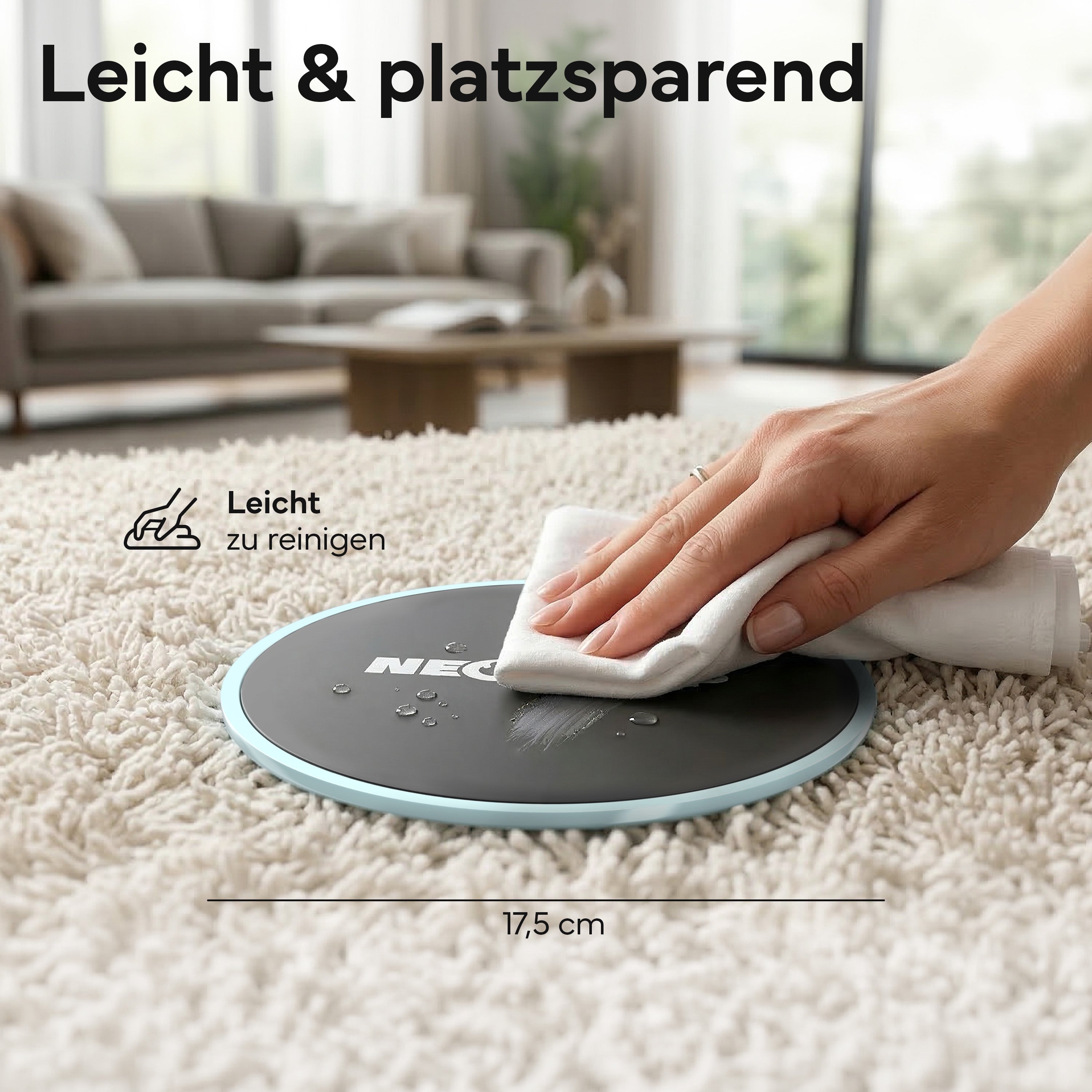 Pilates Slider 2er Set - für glatte Böden und Teppich