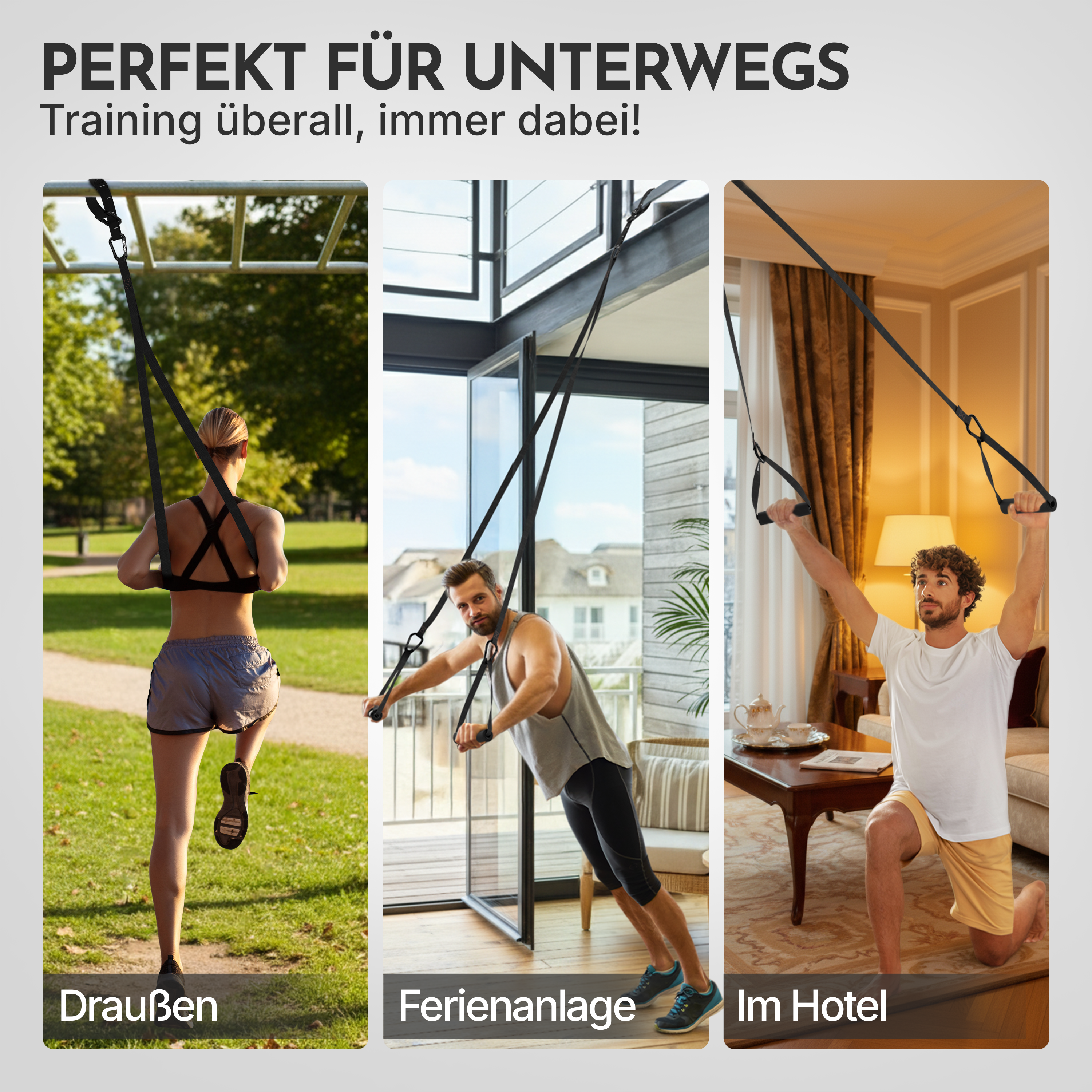 Schlingentrainer Komplett-Set - sling trainer