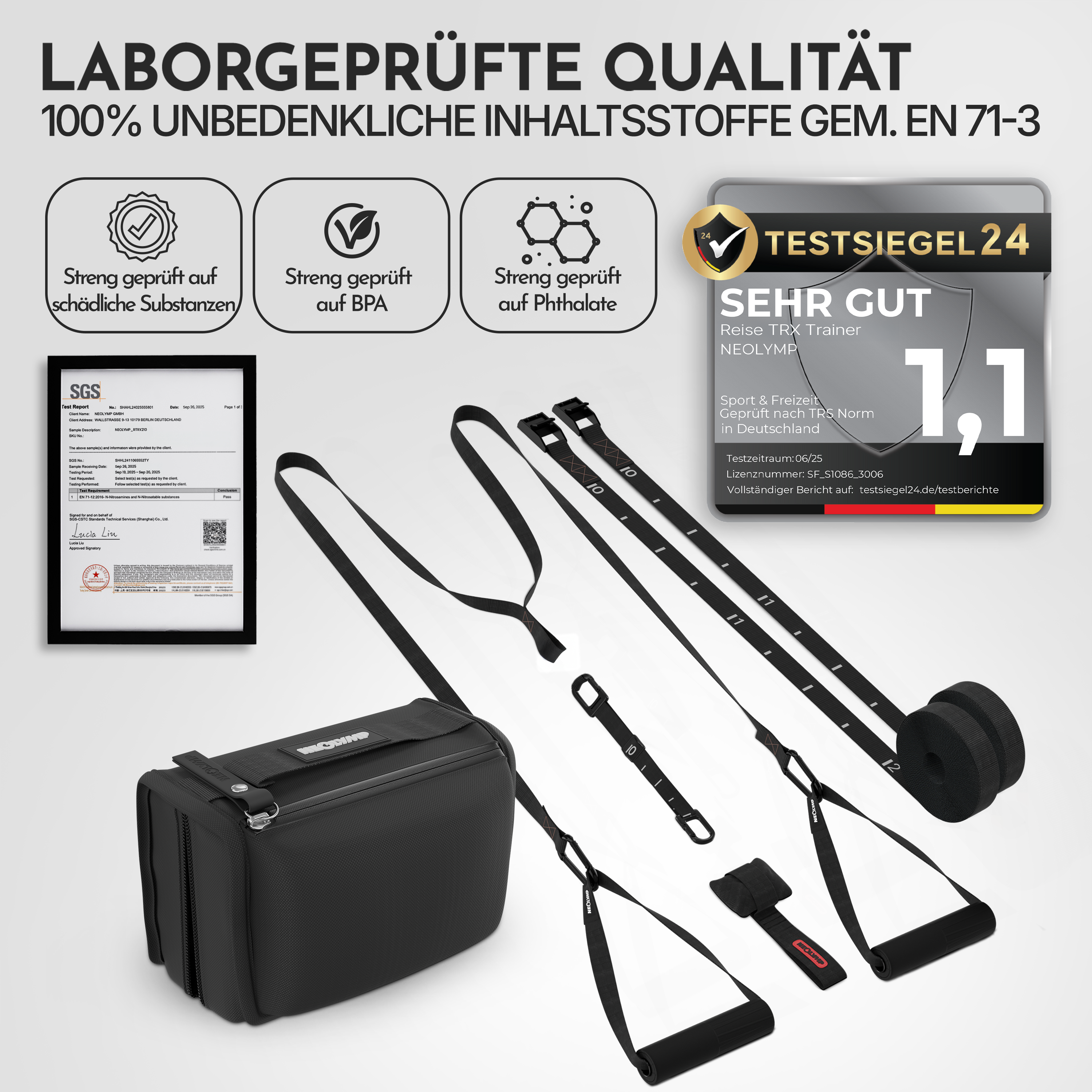 Schlingentrainer Komplett-Set - sling trainer