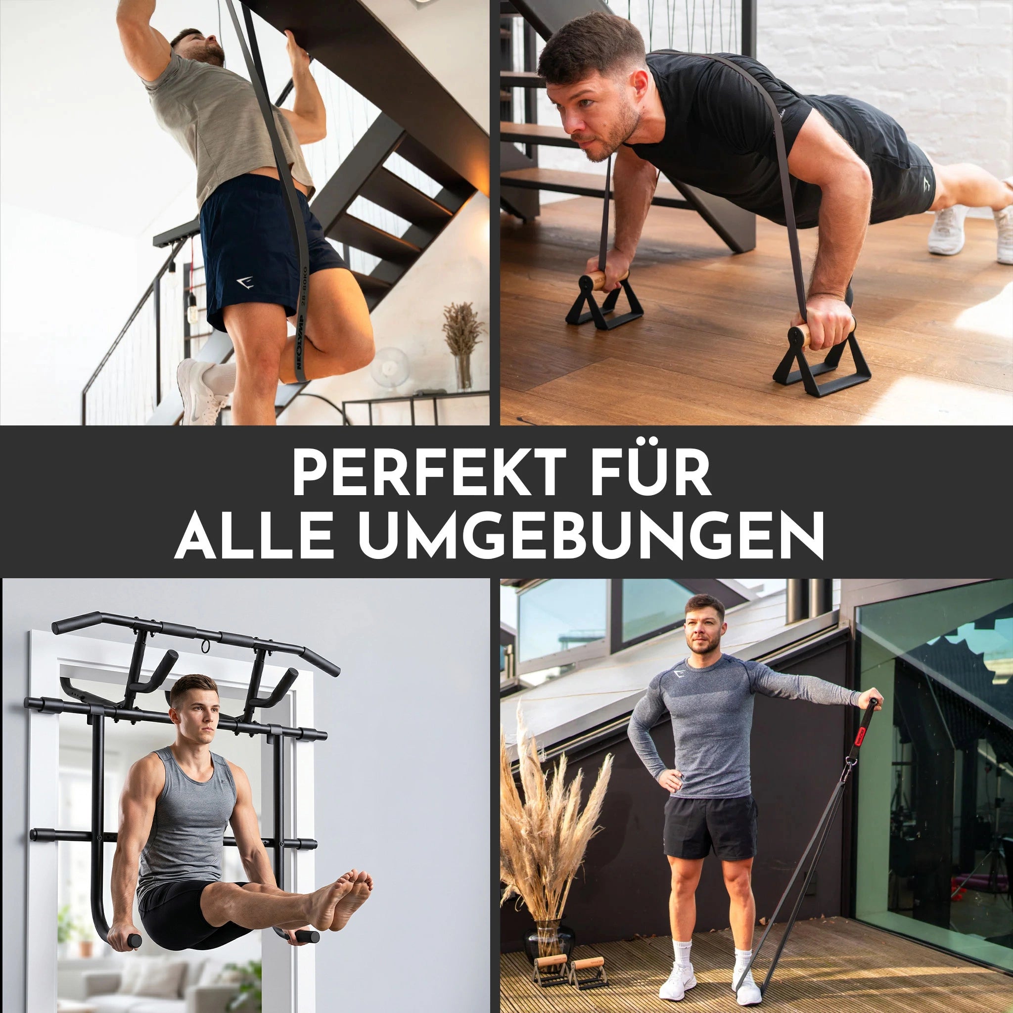 Premium Calisthenics-Bundle - Komplettpaket für Bodyweight-Training - - Sportgerät von NEOLYMP | Fitnessequipment und Sportartikel