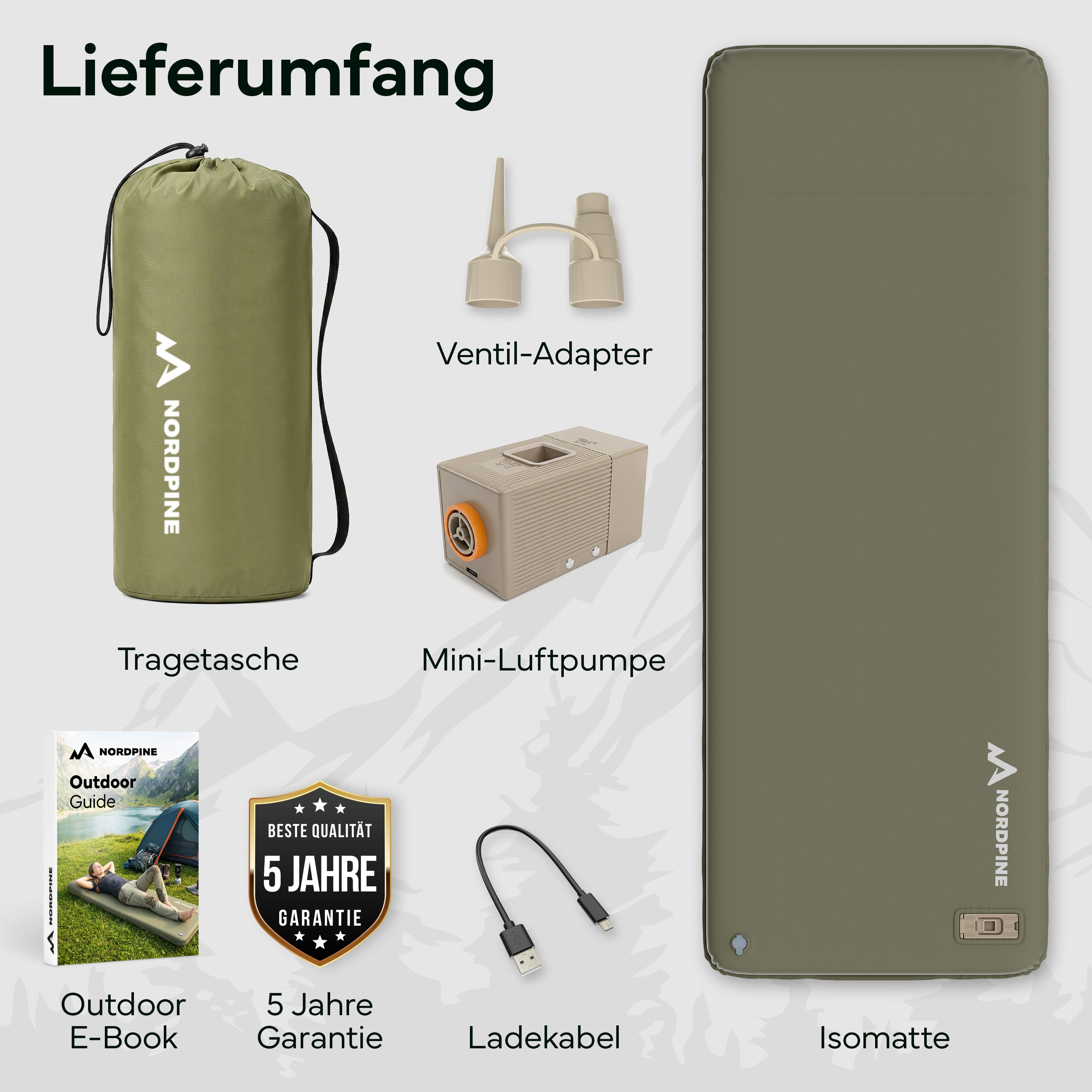 Self-inflating sleeping pad | B-stock