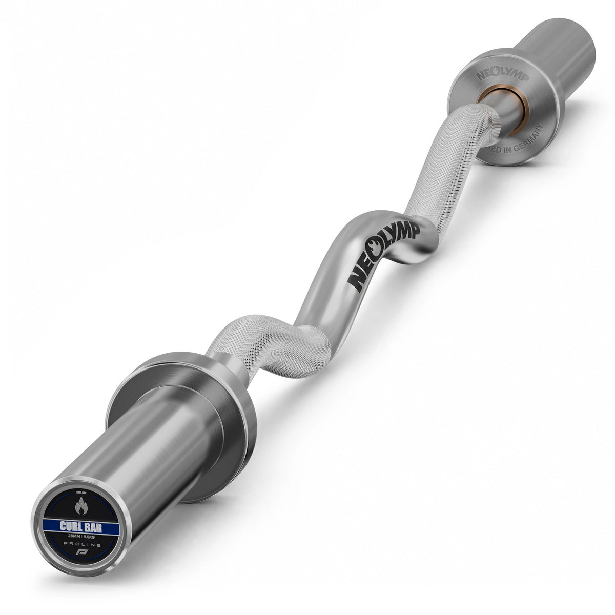 SZ Curl-Bar - Curlstange / Hard Chrome 120 cm - - Hantel von NEOLYMP | Fitnessequipment und Sportartikel