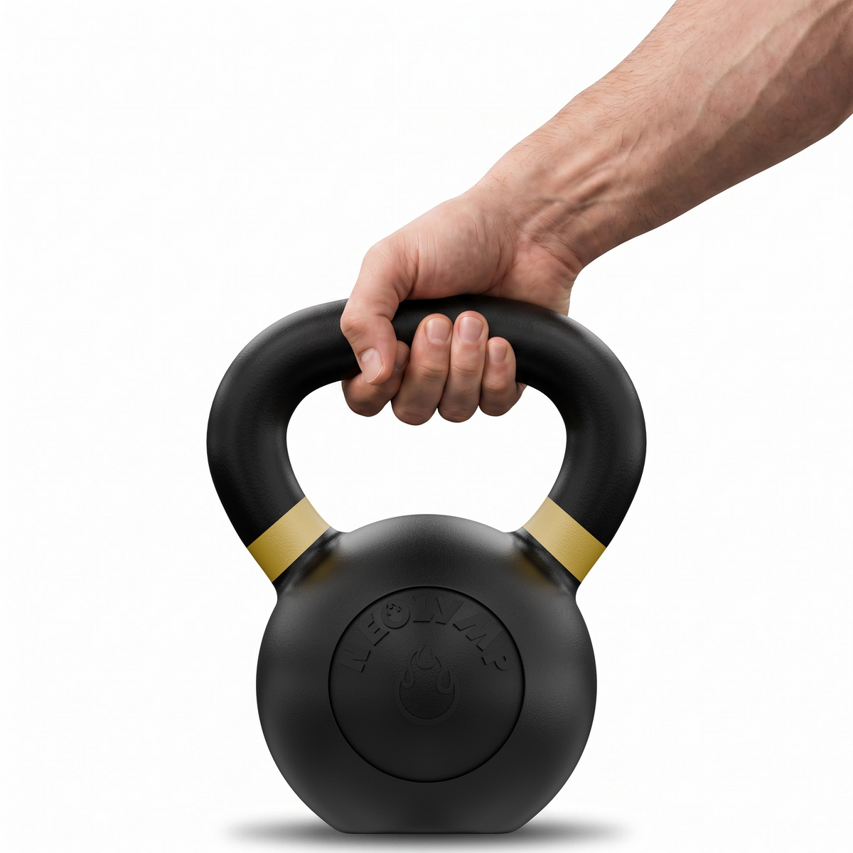 Kettlebell aus Gusseisen - 2 bis 48 kg - - Kettlebell von NEOLYMP | Fitnessequipment und Sportartikel