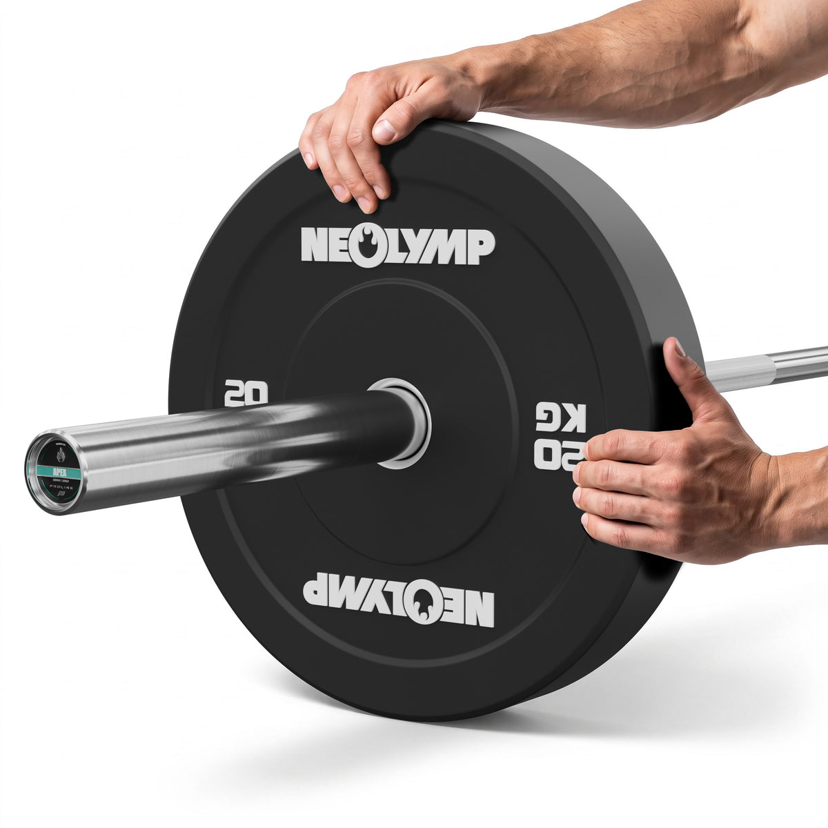 Bumper Plates Bundle 150 kg, Hantelscheiben 50 mm - - Hantelscheiben von NEOLYMP | Fitnessequipment und Sportartikel