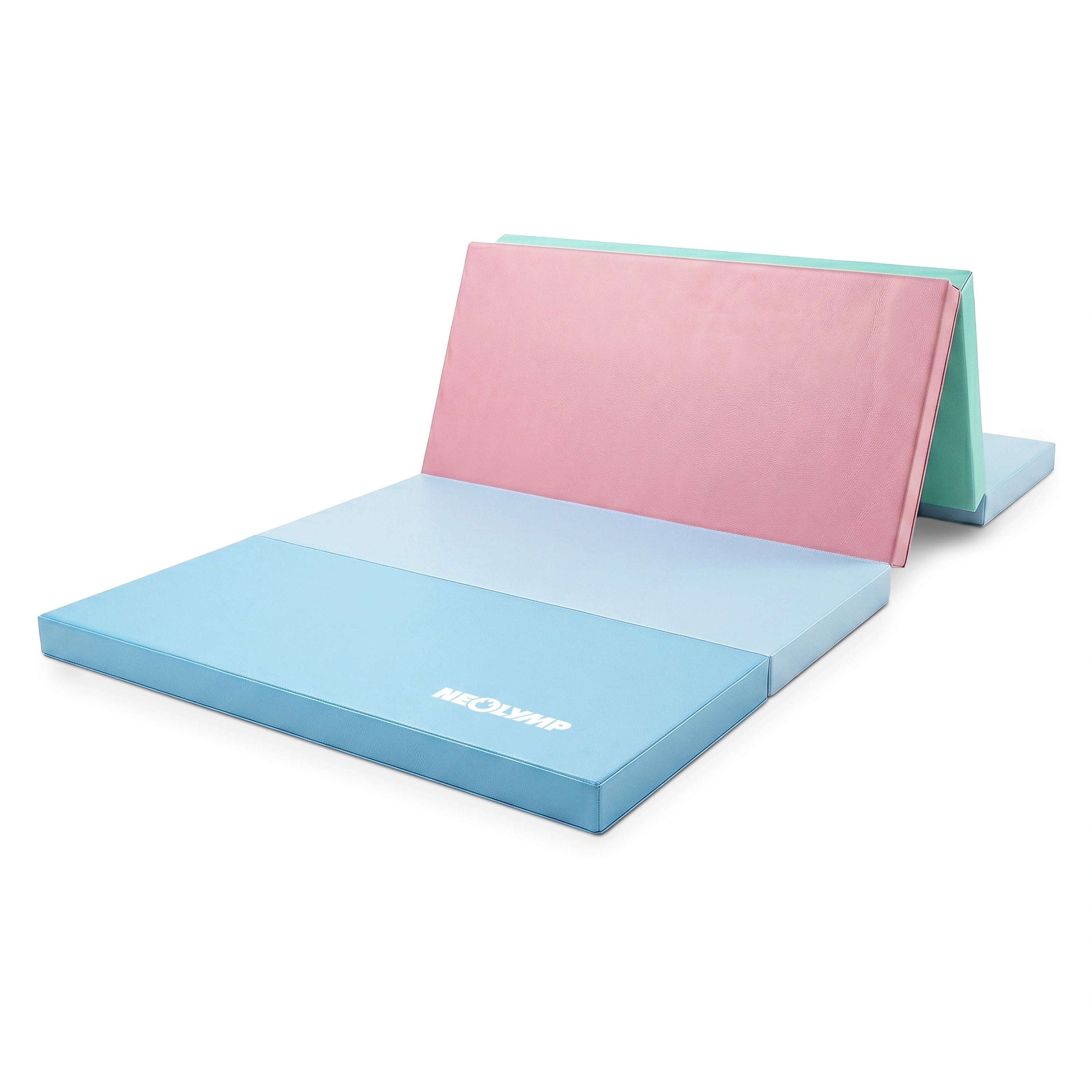 Turnmatte - faltbar mit Tragefunktion - Bunt M (190x80x5 cm) - von NEOLYMP | Fitnessequipment und Sportartikel