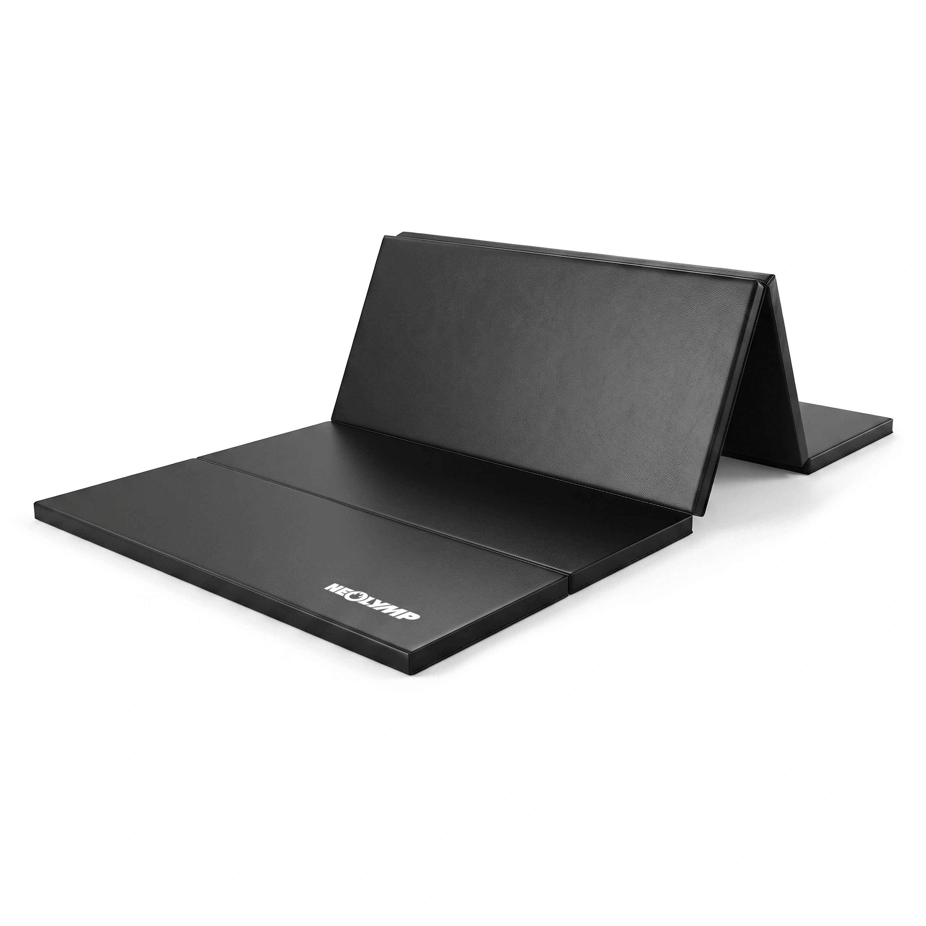 Turnmatte - faltbar mit Tragefunktion - Schwarz S (190x80x3 cm) - von NEOLYMP | Fitnessequipment und Sportartikel