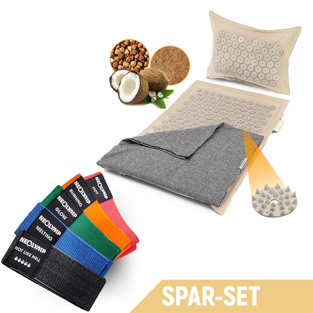 Spar-Set Regeneration – Set mit Akupressurmatte Beige (B‑Ware)