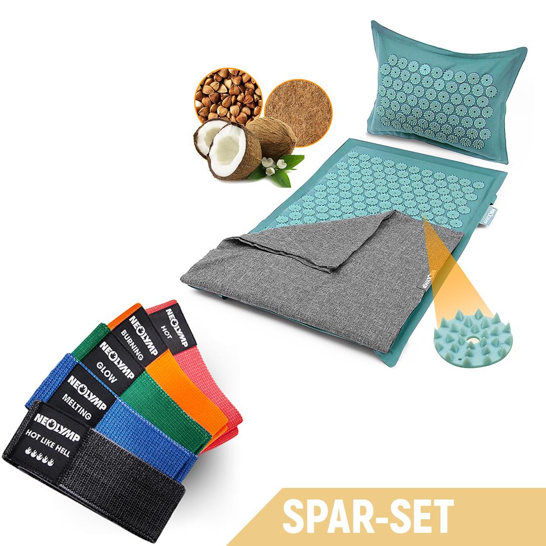 Spar-Set Regeneration – Set mit Akupressurmatte Mint (B‑Ware)
