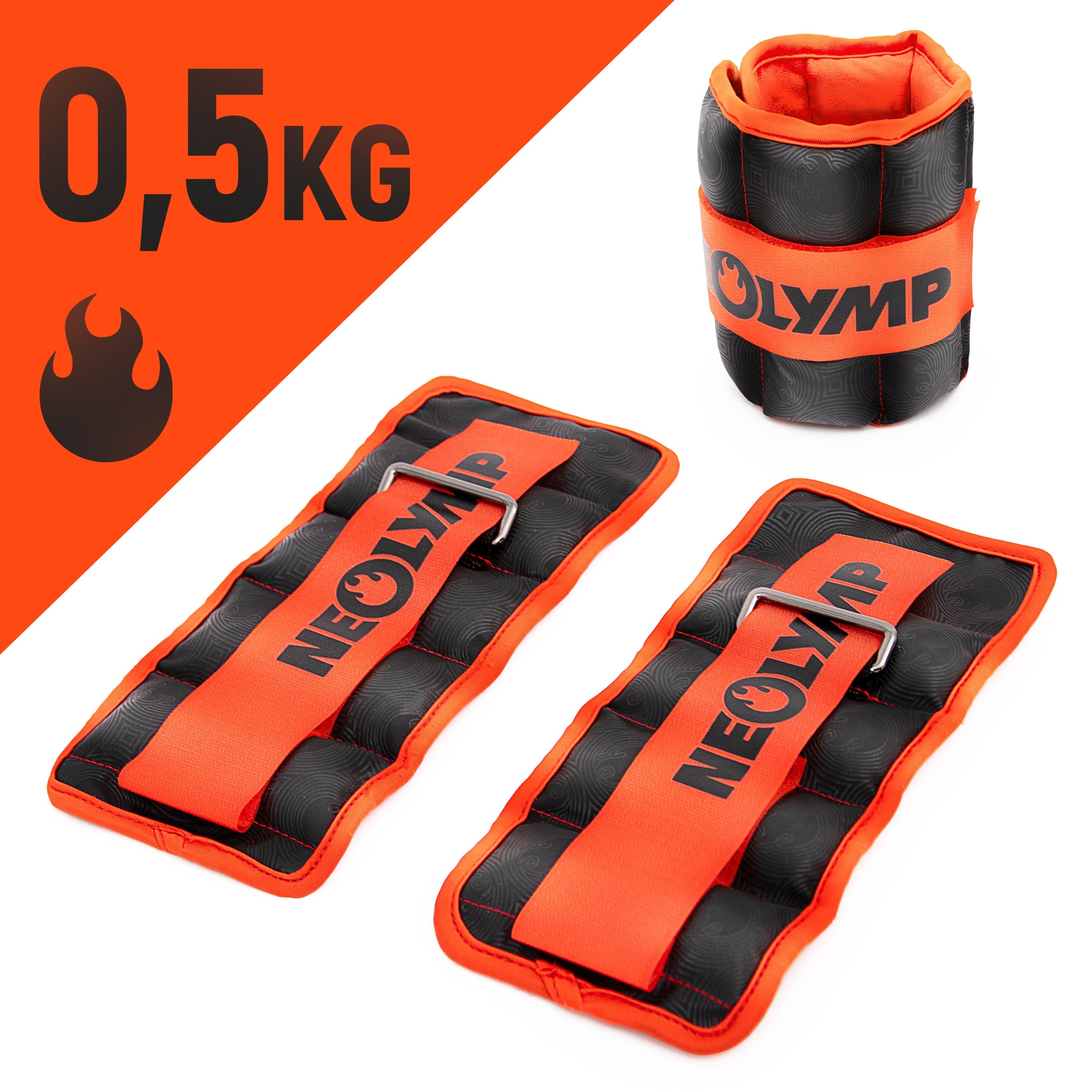 Gewichtsmanschetten Fuß B-Ware – 0,5kg (B‑Ware)