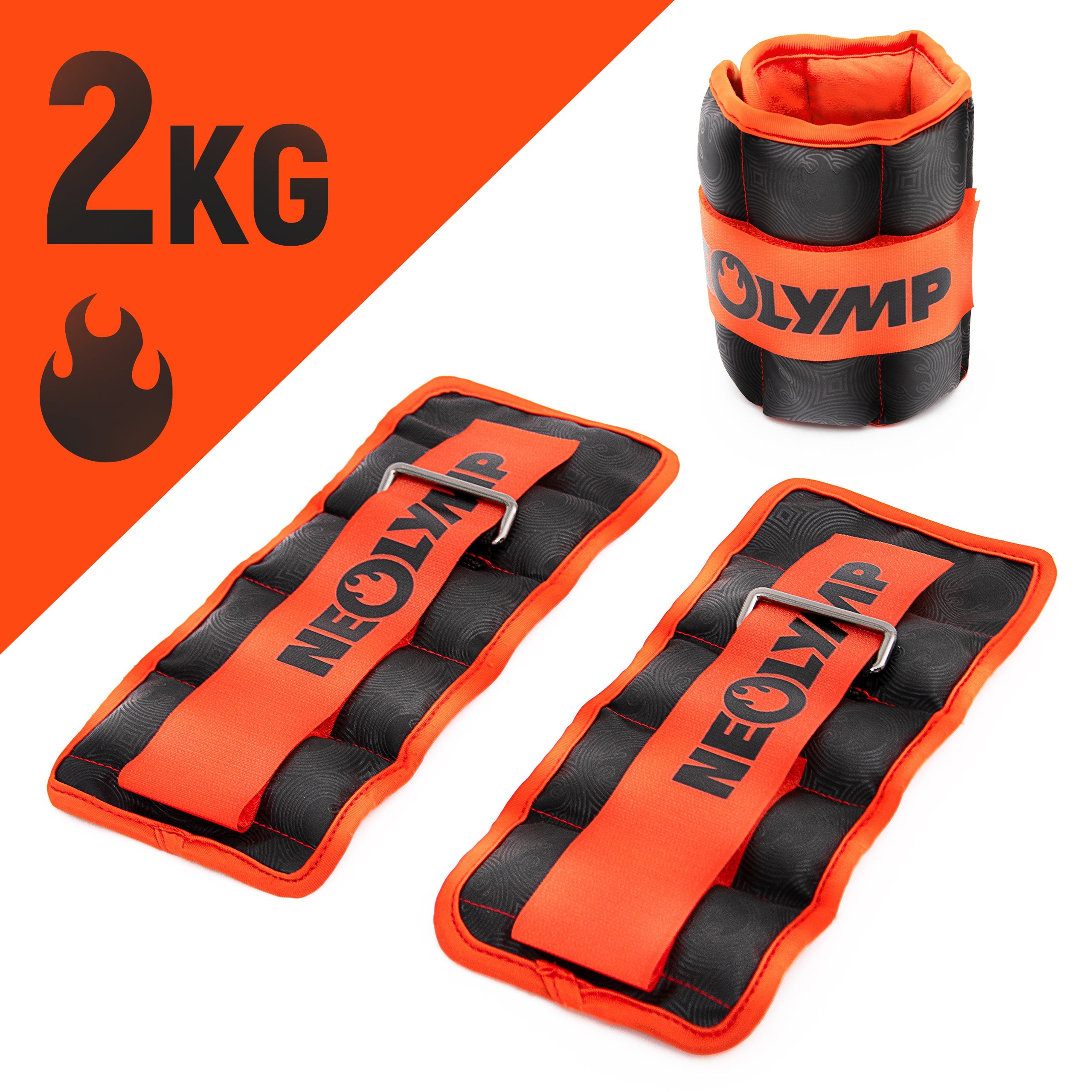 Gewichtsmanschetten Fuß B-Ware – 2kg (B‑Ware)