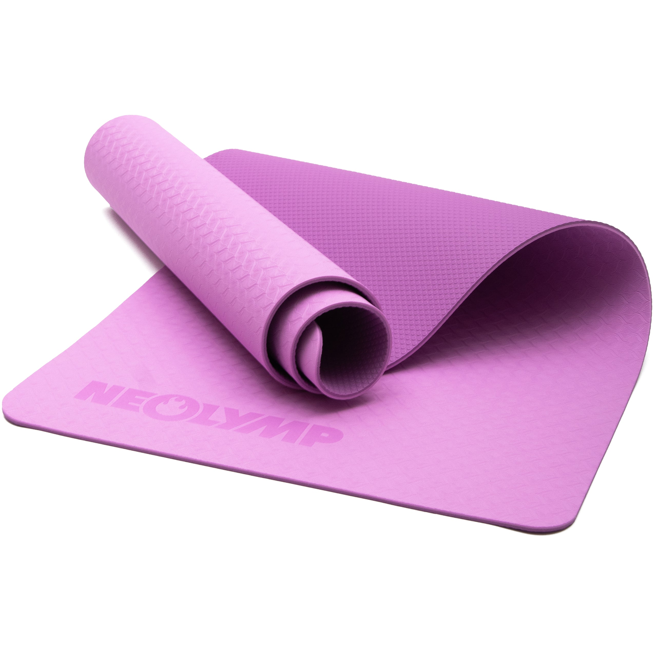 Premium Yogamatte – ideal für Yoga, Pilates & Gymnastik – Flieder (B‑Ware)