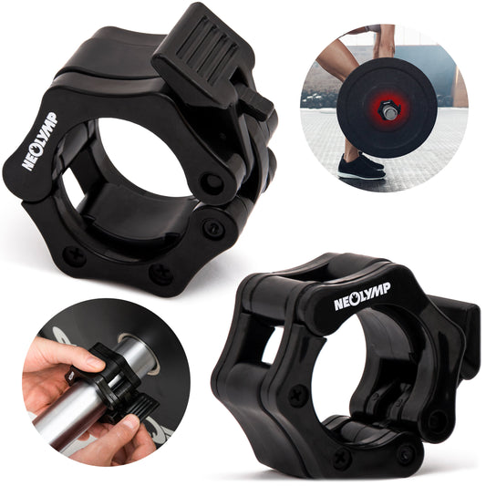 Dumbbell quick release, 2x non-slip clamps for weights | B-stock