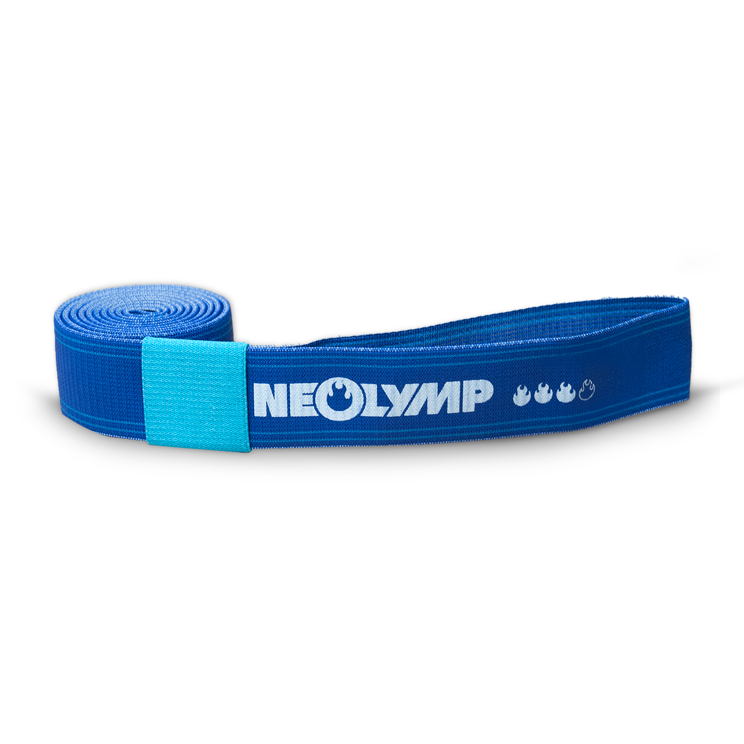 Powerband aus Stoff mit Verstellschnalle – Powerband in blau (normal) (B‑Ware)