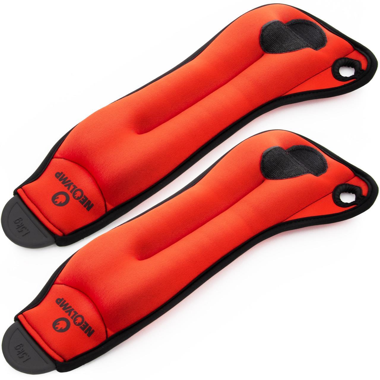 2er-Set Gewichtsmanschetten Hand (0,5 - 1,5kg) – 2er Set Handgewichte 1,5kg (B‑Ware)