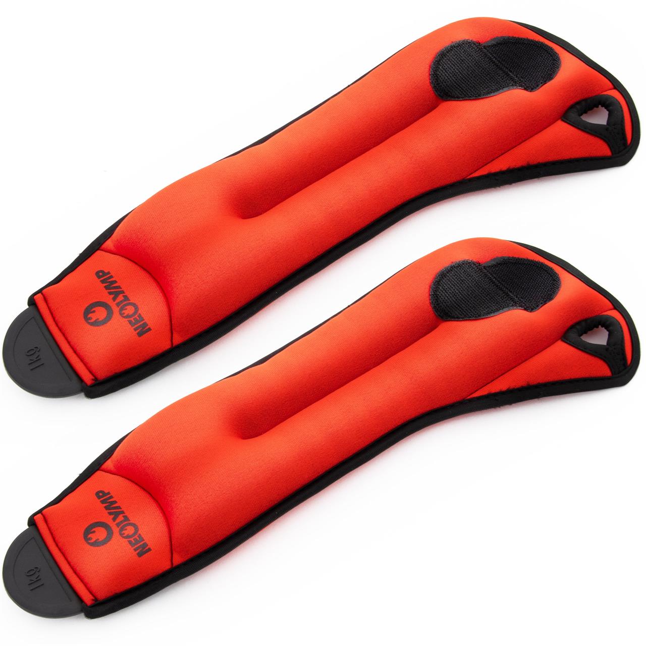 2er-Set Gewichtsmanschetten Hand (0,5 - 1,5kg) – 2er Set Handgewichte 1kg (B‑Ware)