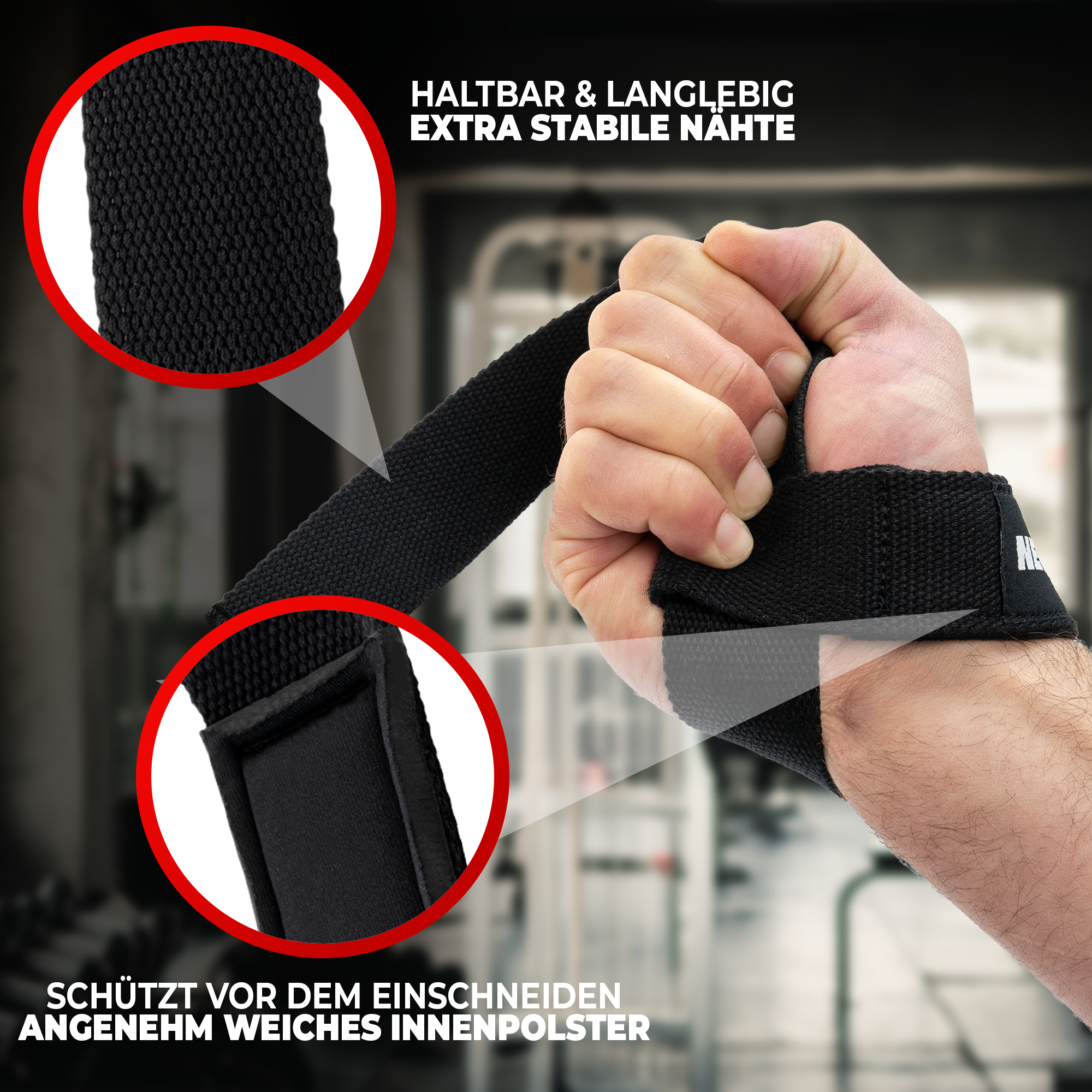 Padded lifting straps